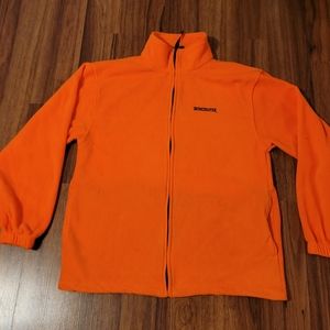 Winchester Safety Orange Fleece Zip-Up Hunting Jacket - Size Medium